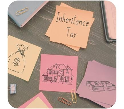 Foreign Inheritance Tax post it notes